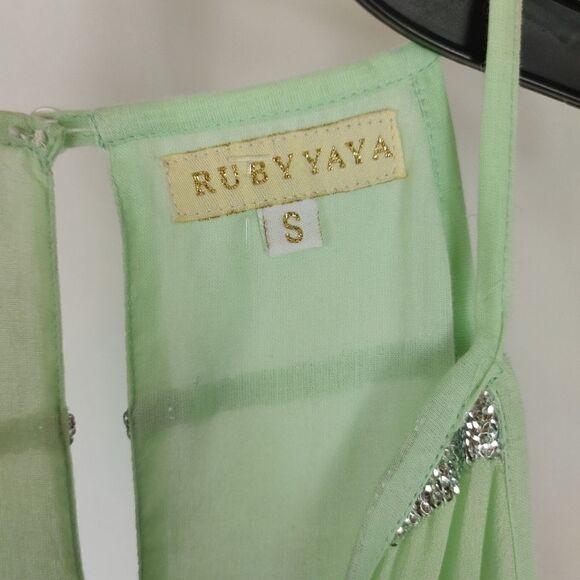 Ruby Yaya Plato Maxi Light Green Women's Size Smal - Picture 7 of 8